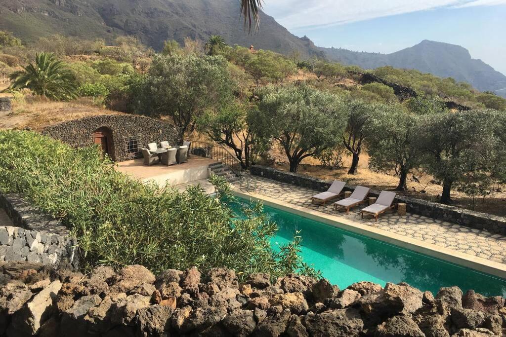 Luxury Villa In Nature With Swimming Pool Tenerife, Santiago Del Teide, With Sea And Mountain Views El Retamar Екстериор снимка