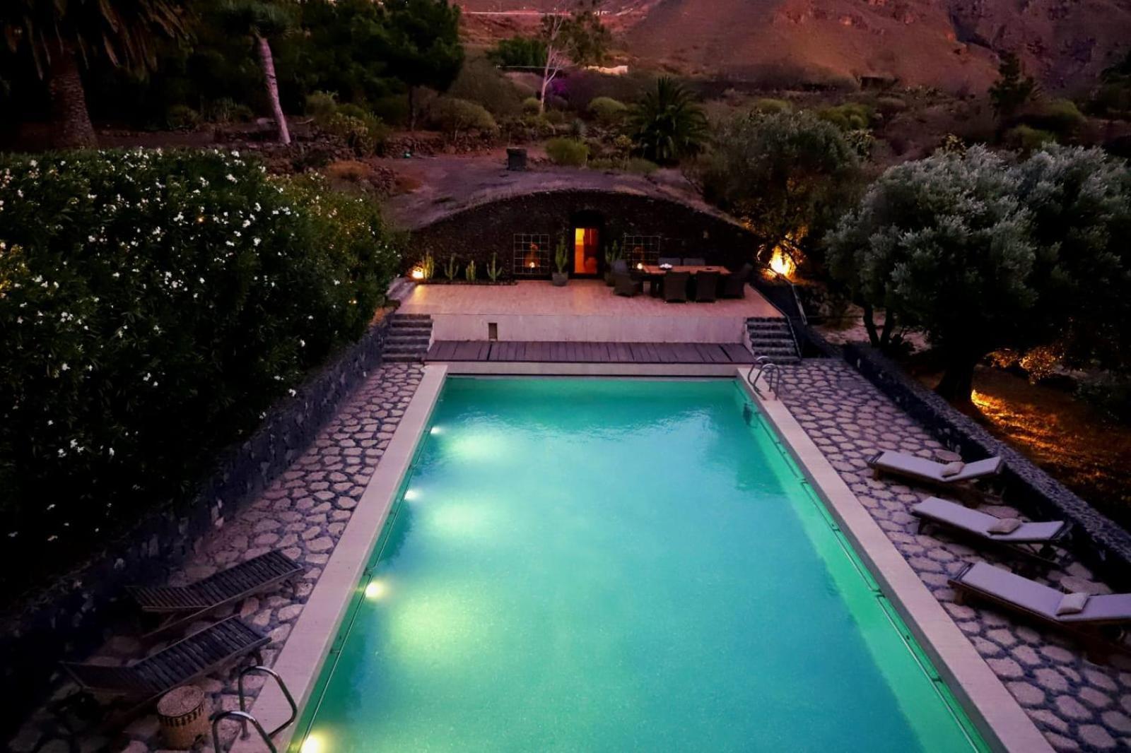 Luxury Villa In Nature With Swimming Pool Tenerife, Santiago Del Teide, With Sea And Mountain Views El Retamar Екстериор снимка